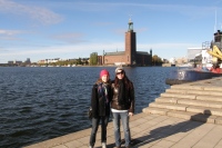 S Ilonýš, tentokrát ve Stockholmu. Autor: neznámý turista.